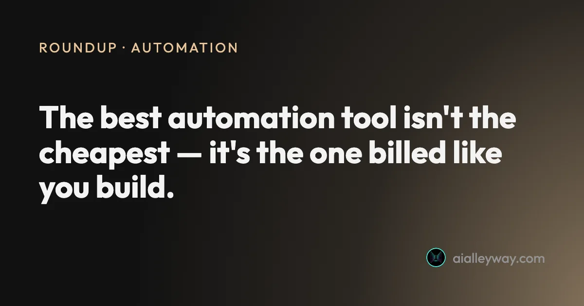 Best AI automation tools: which one fits how you build
