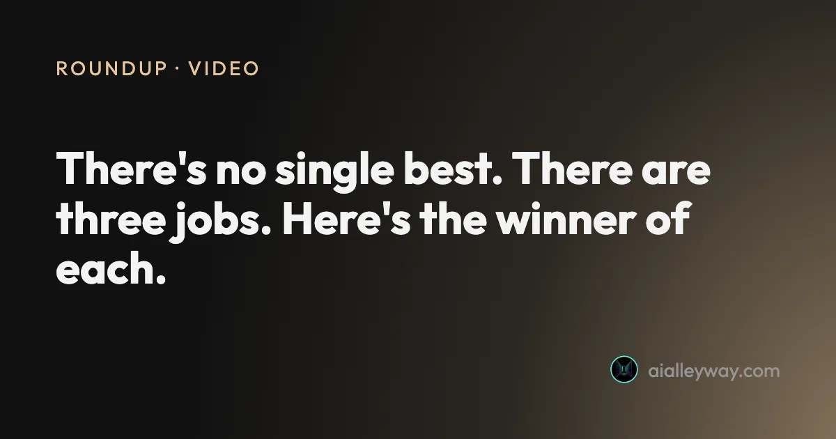The Best AI Video Generator for Every Kind of Video