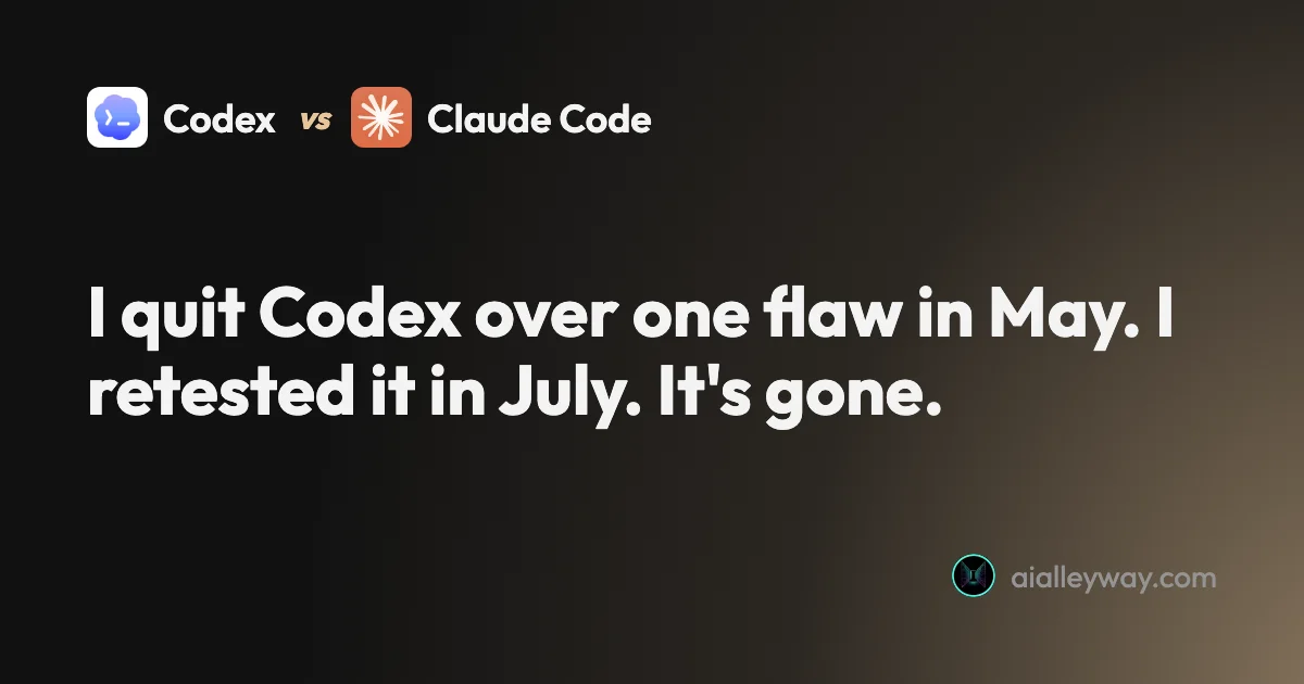 Codex vs Claude Code: I quit Codex. Then I retested it.