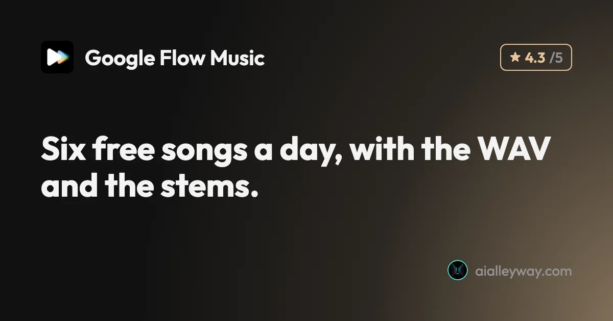Review: Google Flow Music Review: Free Songs, Real Files