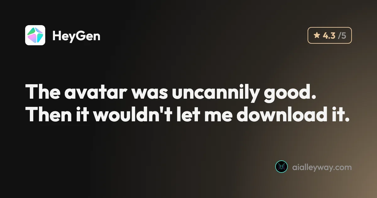 HeyGen review: stunning avatars, a stingy free plan