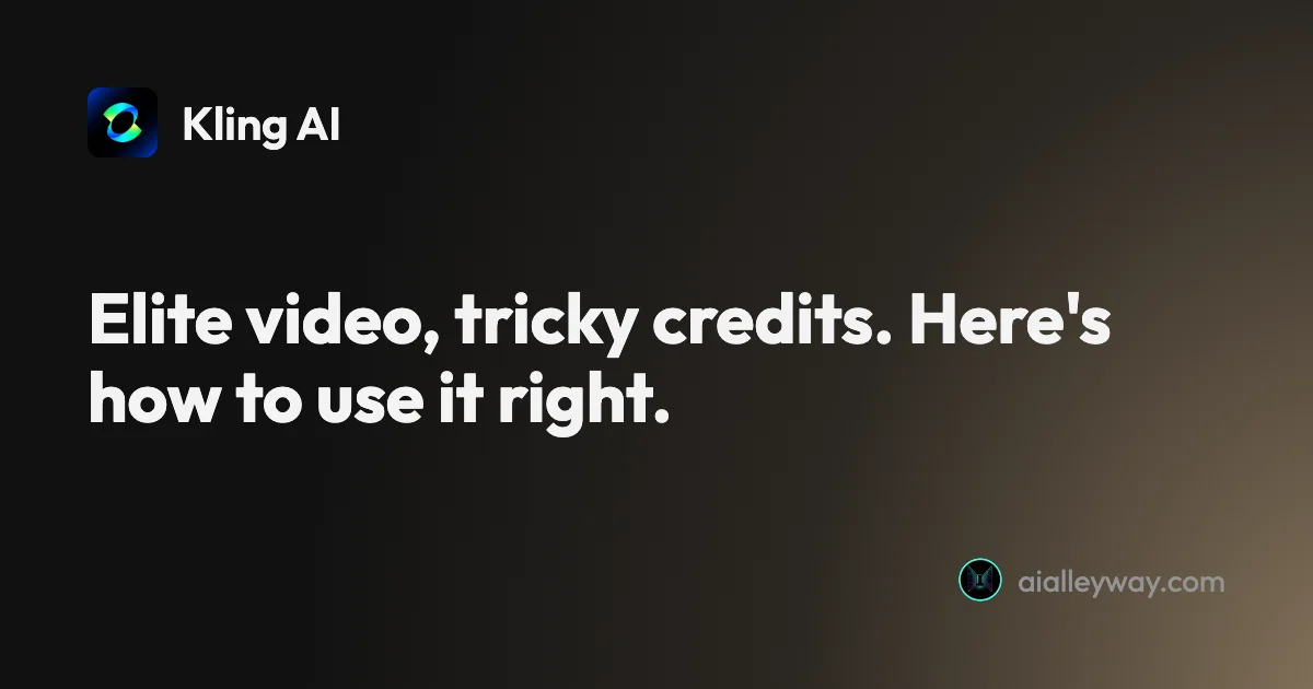 Guide: How to Use Kling AI Without Getting Burned