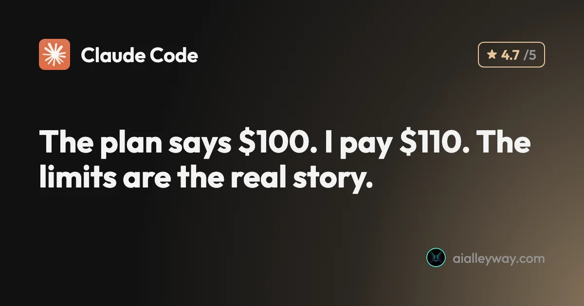 Review: Is Claude Code worth it? What $110 a month actually buys