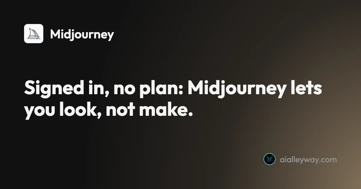 Guide: Is Midjourney Free? What a No-Plan Account Can Do