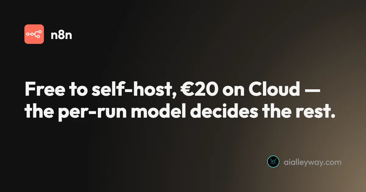 Guide: n8n pricing: what you'll really pay (and when it's free)