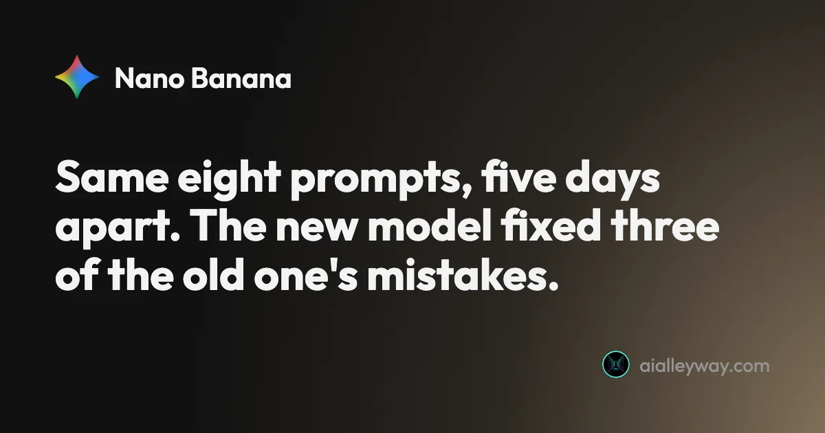 Nano Banana 2.1 Tested: 8 Prompts vs Nano Banana 2