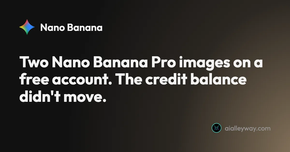 Guide: Nano Banana Pro Free: Where It Actually Works, Tested