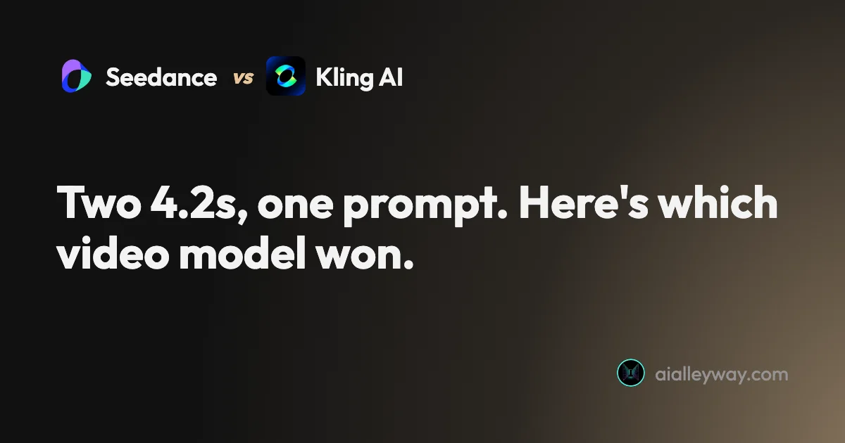 Comparison: Seedance vs Kling: I Tested Both AI Video Models