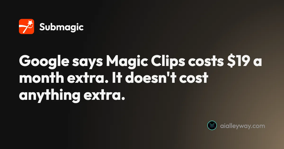 Guide: Submagic pricing: what 45 credits actually buys you