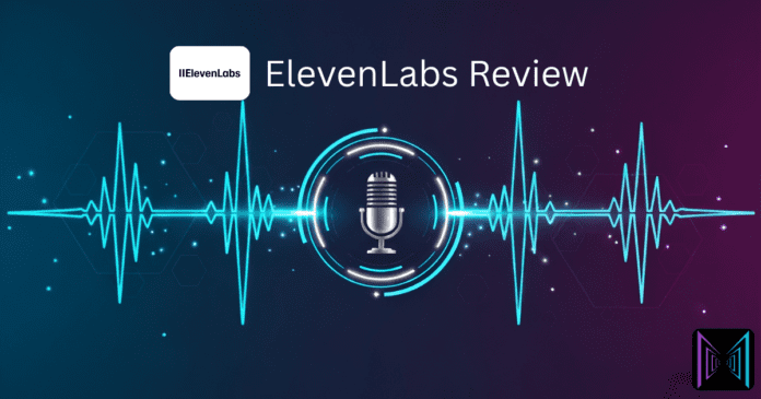ElevenLabs AI voice generator review 2025 with rating and key features