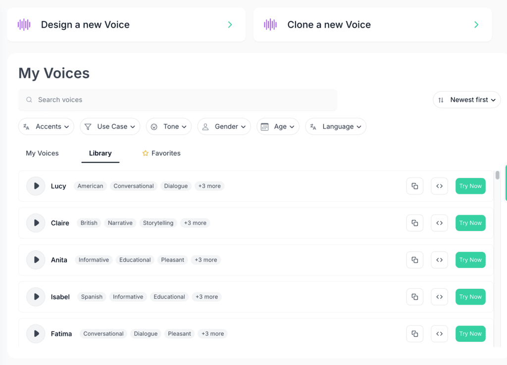 Resemble.ai enterprise voice generation platform